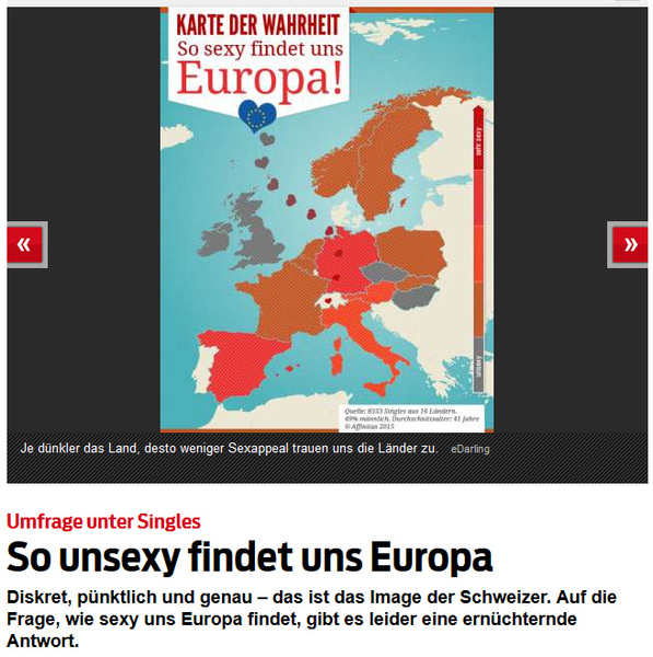 Schweizer sind unsexy