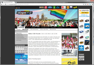 Gay Pride Homepages
