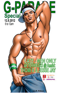 G-Parade Men-only-Afterhours @ Aaah!