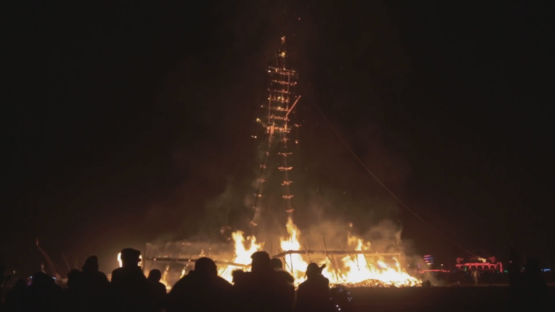 The Burning Man had a dick!
